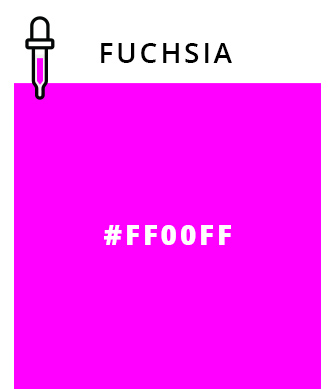 Fuchsia - #FF00FF