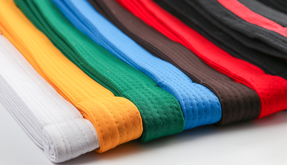 judo / karaté (couleurs des ceintures)