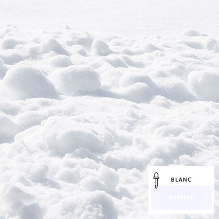 Neige blanche