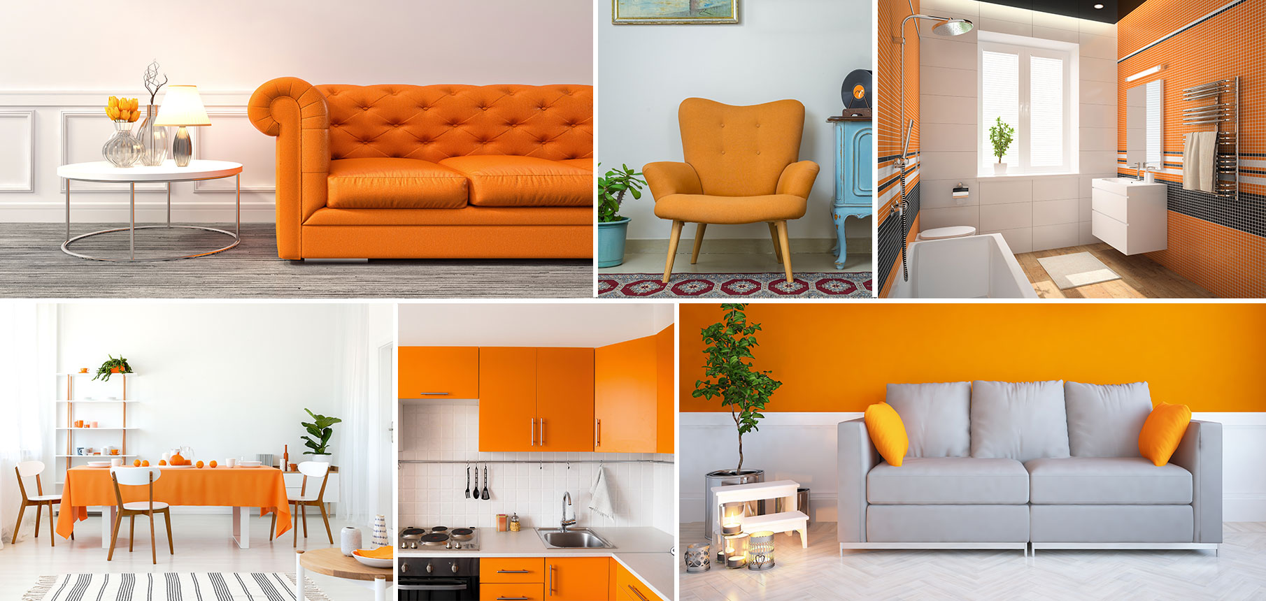 Couleur déco Orange