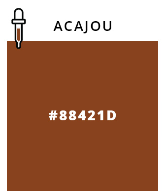 Acajou - #88421D