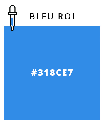 Bleu Couleur Bleue