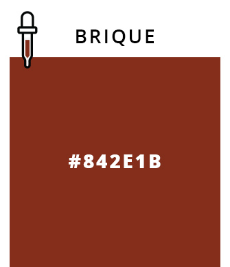 Brique - #842E1B