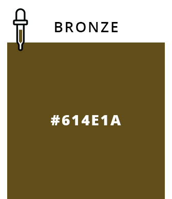Bronze - #614E1A