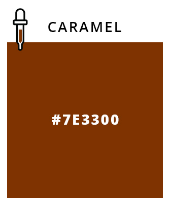 Caramel - #7E3300