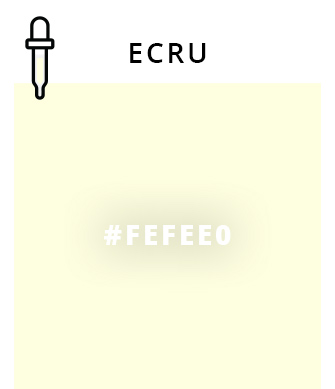 Écru - #FEFEE0