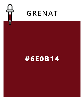 Grenat - #6E0B14