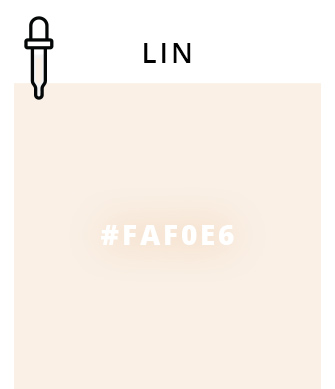 Lin - #FAF0E6