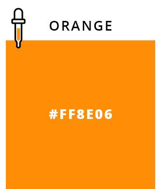 Orange - #FF8E06