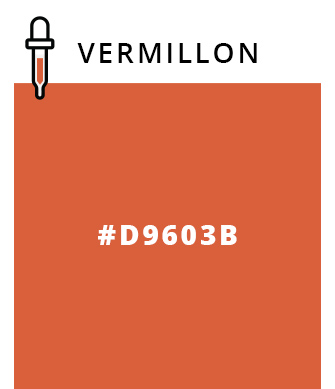 Vermillon - #D9603B