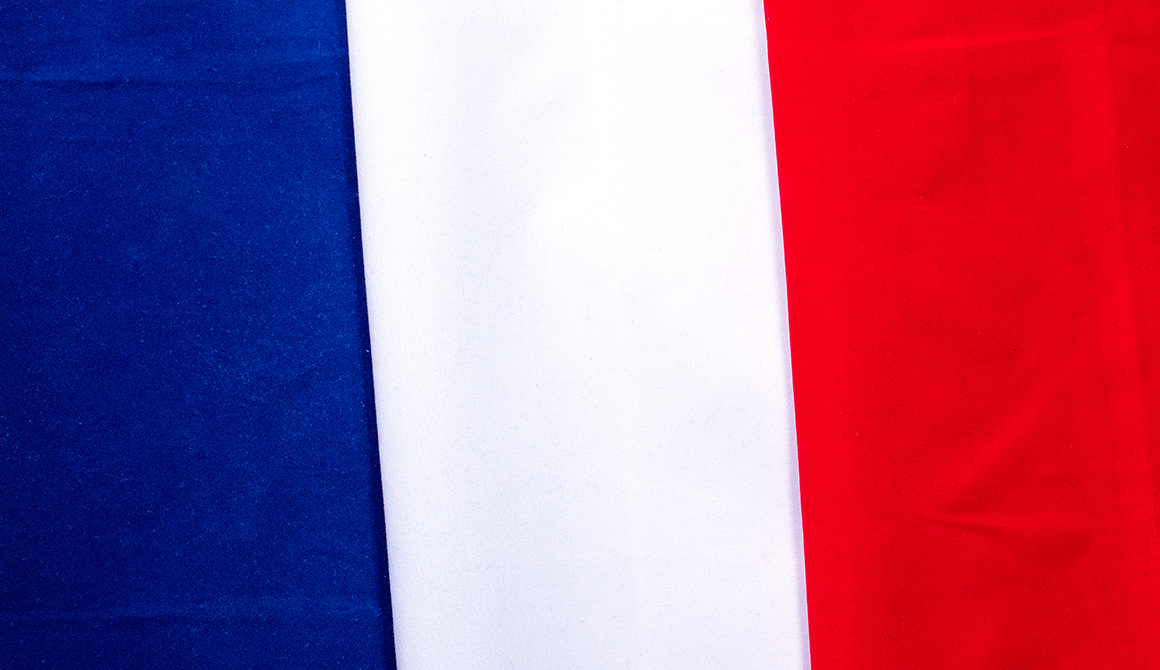 couleurs du drapeau français