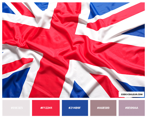 Gros plan sur le drapeau du royaume-uni