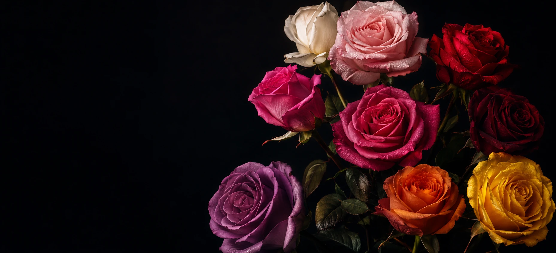 Couleurs des roses — Variétés et langage floral